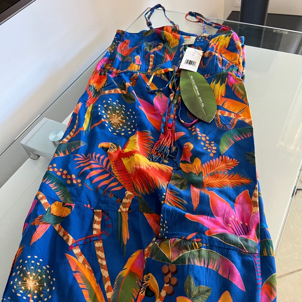 FARM RIO Macaw Party Cover Up Maxi Dress - Picture 2 of 13